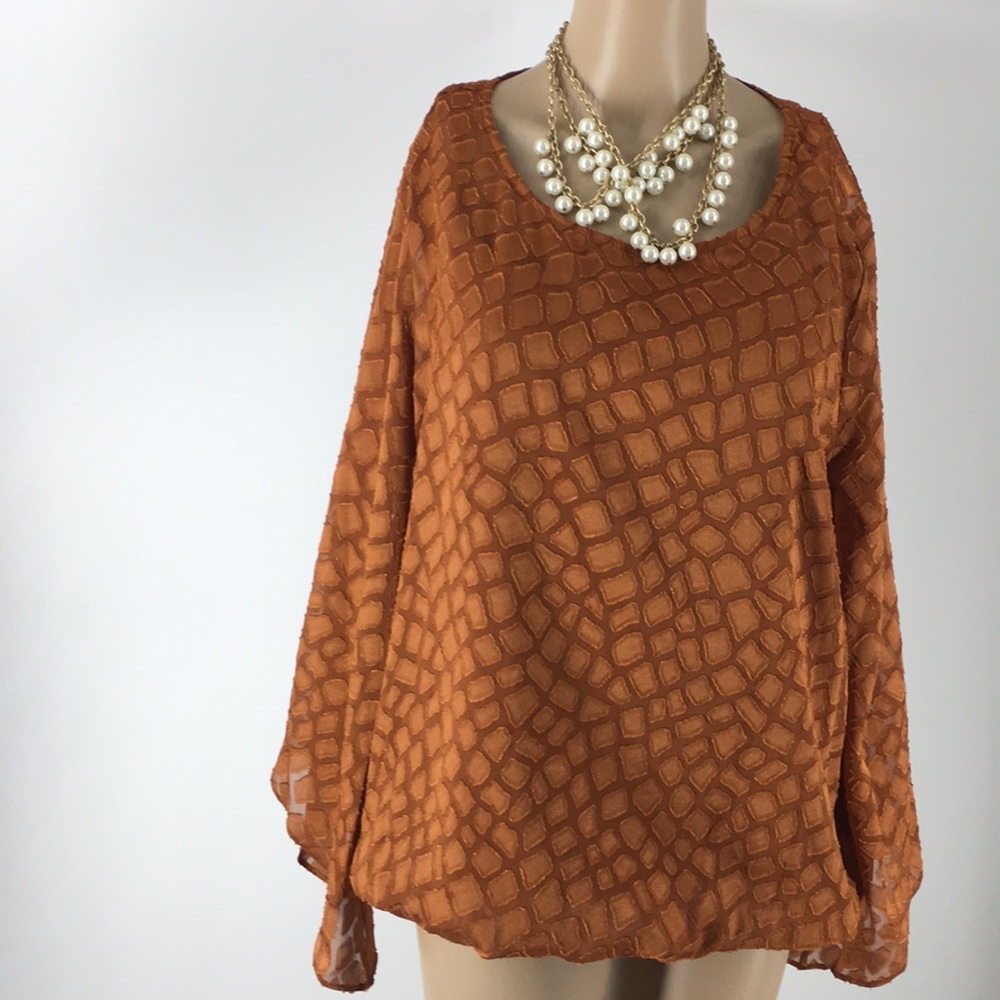 Rare Earth Toasted Ginger Top ( H2028)